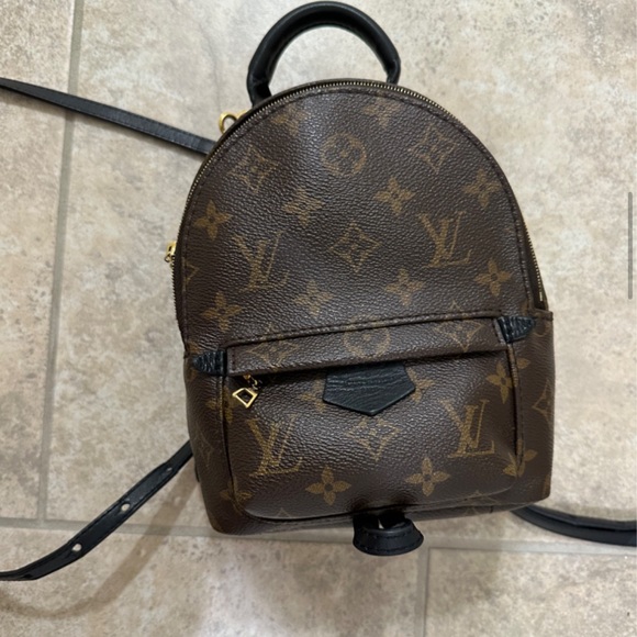 Louis Vuitton Palm Springs Backpack Monogram Canvas Mini - Picture 1 of 1